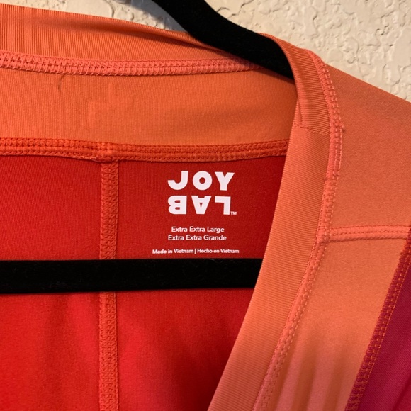 Joy Lab Long Sleeve Workout Top W Cutout Back XXL - Picture 4 of 5